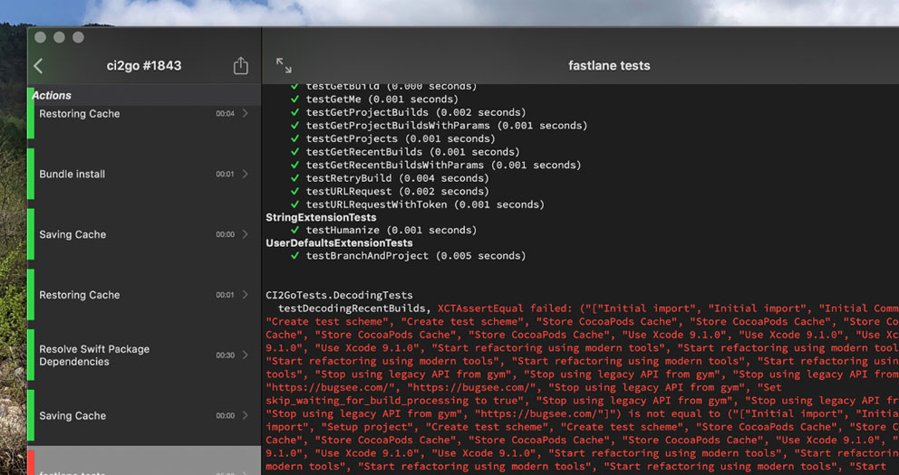 CI2Go for macOS